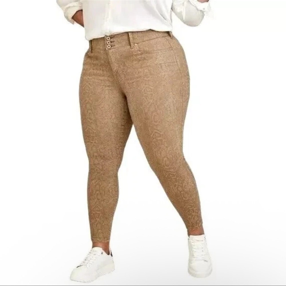 Women's Tan Jeans